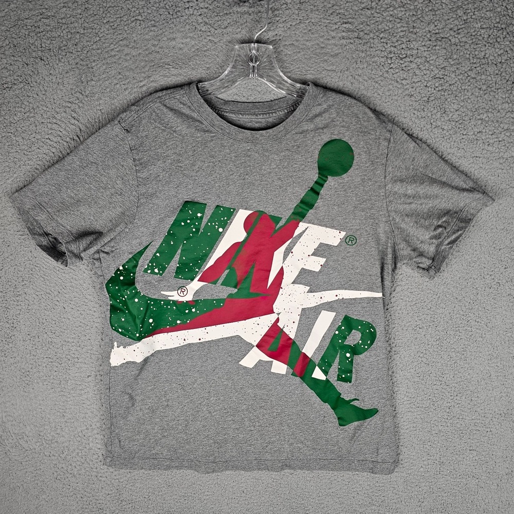 Nike T-Shirt Mens Large Jordan‎ Jumpman Graphic Short Sleeve Pullover CT6751-092